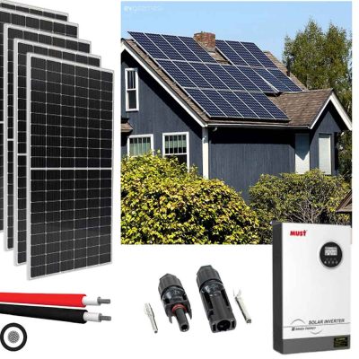 ekonomik.jpg Ekonomik Bir Eve Yetecek Güneş Paneli Paket Sistem Solar Sistem 1.3KWP Günlük 8KW
