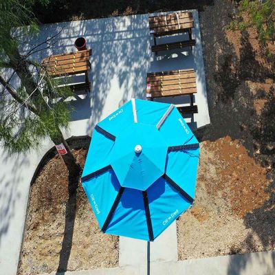 Cw Enerji Güneş Enerjili Şemsiye 145 Watt Katlanabilir Solar Şemsiye