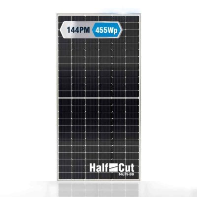 Pantec 455 Watt Monokristal Half-Cut Güneş Paneli Solar 144 Hücre